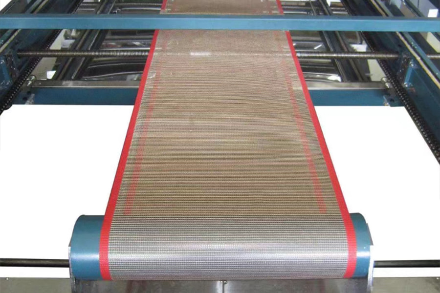 Mataas na temperatura lumalaban PTFE mesh belt PTFE mesh conveyor belt