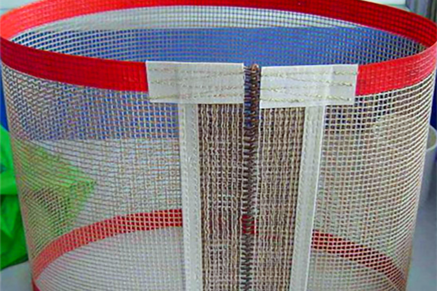 Mataas na temperatura lumalaban PTFE mesh belt PTFE mesh conveyor belt