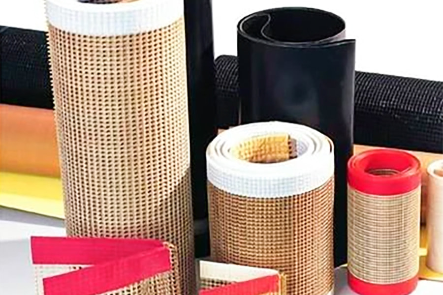Mataas na temperatura lumalaban PTFE mesh belt PTFE mesh conveyor belt
