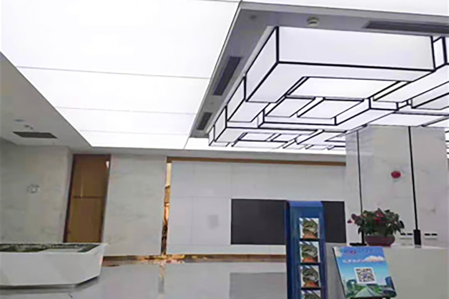 Silicone Coated Fiberglass Decorative Fireproof Ceiling